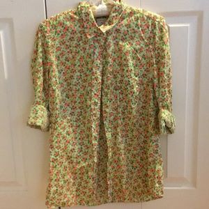 Gap Boyfriend Oxford Shirt. Size XS